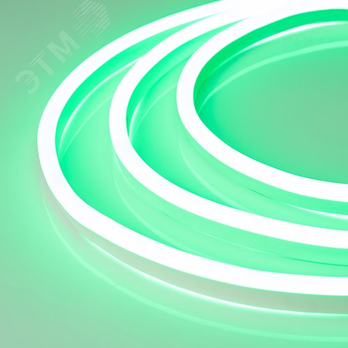 Неон гибкий ARL-NEON-1608GH-SIDE 24V Green ARL, 6 Вт/м, IP65