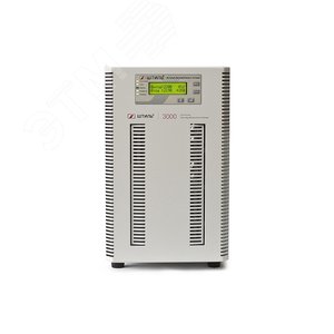 Источник бесперебойного питания Online Tower 3000 ВA/2700 Вт, 1Ф/1Ф, ЖК-дисплей, без АКБ,           IEC-320-C13 (3шт.), EURO F-type с заземлением (2  шт.), клеммное подключение (L, N, PE), з/у 4А