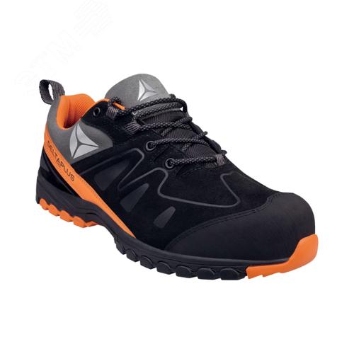 Полуботинки защитные BROOKS3NO44 из спилка серии BROOKLYN S3 SRC цв.черный р.44