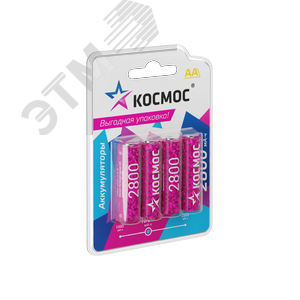 Аккумулятор R6 (АА) 2800mAh Ni-MH 4 на блистере