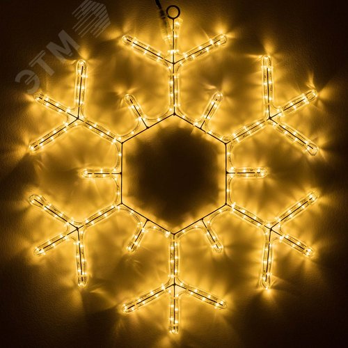 Фигура ARD-SNOWFLAKE-M5-600х600х60LED Warm 230V, 20W Ardecoled, IP65