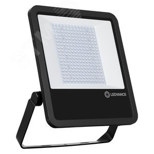 Прожектор светодиодный асимметричный ДО-145Вт 3000К 18400м IP66 чёрный