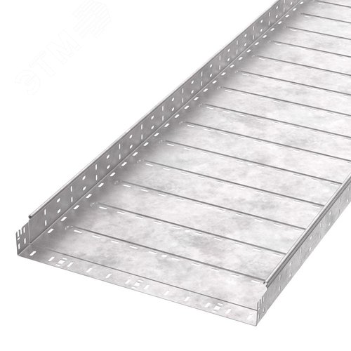 Лоток перфорированный Профи HDZ 600х80x3000 (1,2 мм) (6 м/уп)