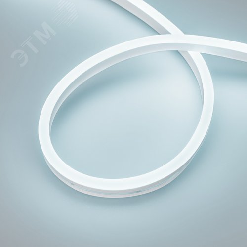 Лента герметичная AURORA-PS-A120-16x8мм 24V White6000 10 W/m, IP65, 2835, 5м силикон