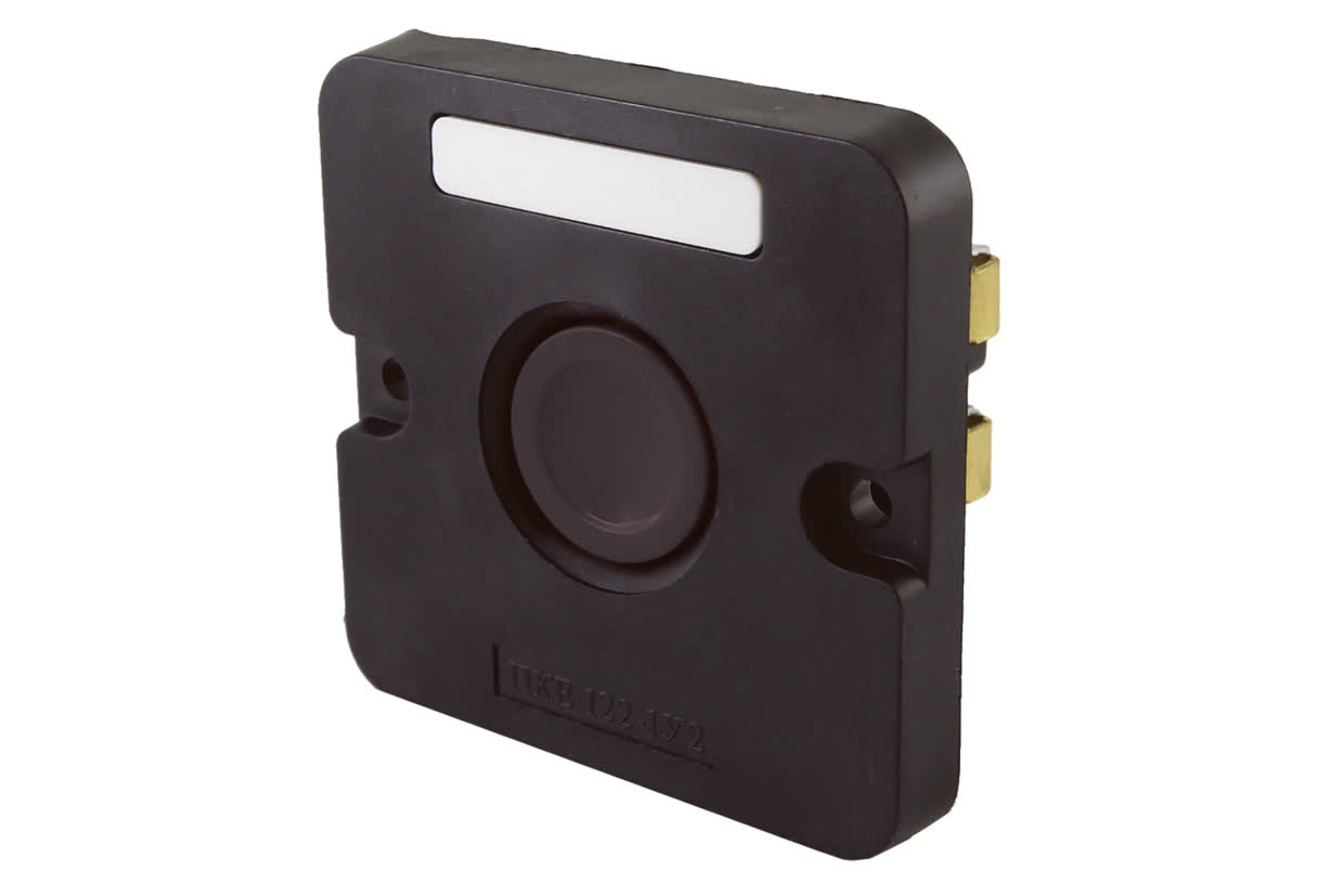 Пост кнопочный ПКЕ 112-1 У3, черная кнопка, IP40 TDM