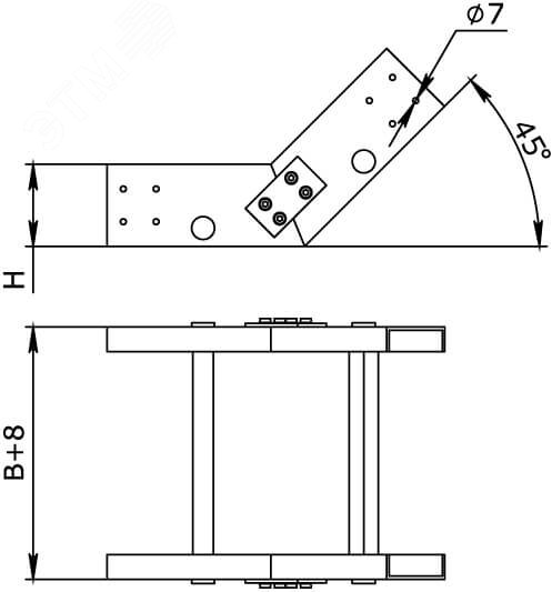 Трансформатор тока CT30 250A, класс 0.5, 2.5ВА