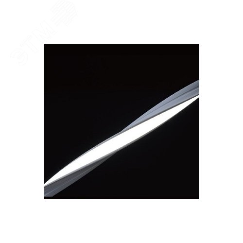 Гибкий неон 8Вт/м 24В 3000K IP67 544LED/м MOONLIGHT-3D-T-X544-10x10mm 5 м (вывод боковой, 3 года)