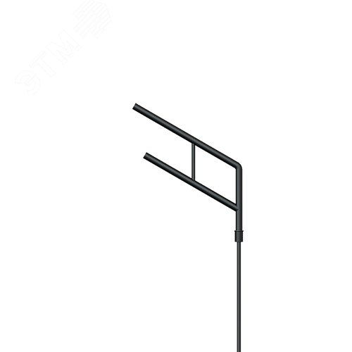 Кронштейн OXOR-SG2-1000x76-L1000 BLACK (Arlight, Сталь)
