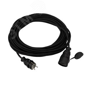 Удлинитель-шнур КГ 3х1.5, 20 м, морозостойкий, с/з, 16 А, 3500 Вт, IP44