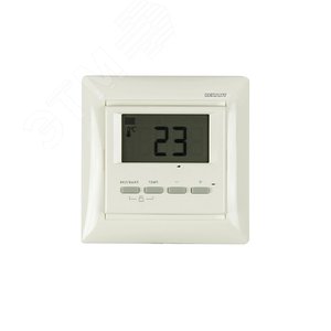 Терморегулятор цифровой RX-511H, бежевый, совместим с Legrand серии Valena, REXANT