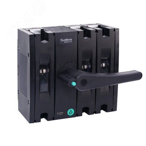 ВЫКЛ.-РАЗЪЕДИНИТЕЛЬ SYSTEMEPACT SD250 4P 250A РУКОЯТКА ФРОНТ. ЦЕНТР_РУКОЯТКА ЗАКАЗЫВАЕТСЯ ОТДЕЛЬНО