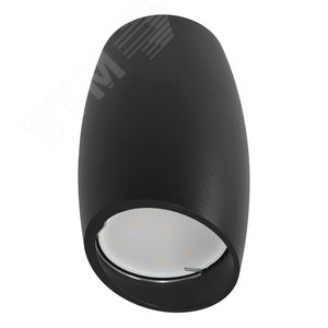 Светильник DLC-S603 GU10 BLACK декоративный накладной серия Sotto Без лампы цоколь GU10 Металл Черный TM Fametto