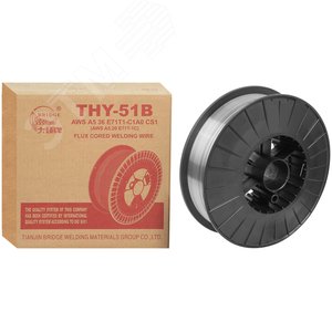 Проволока сварочная флюсовая THY-51B 0.8 мм (катушка 5 кг)