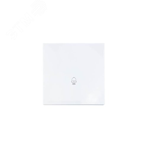 ZIMA Кнопка звонка, 10 А, механизм, белый Lezard 704-0288-103QC