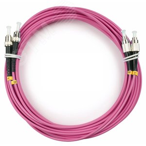 Патч-корд оптический duplex 7м FC-ST 50/125MM OM4 LSZH