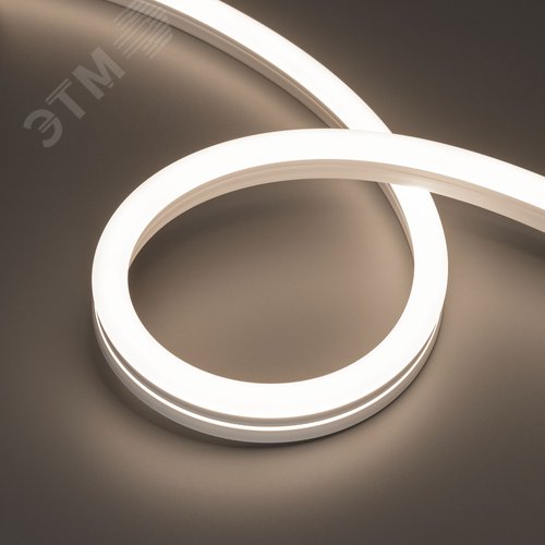 Лента герметичная MOONLIGHT-SIDE-A140-12x24мм 24V Day4000 9.6 W/m, IP68, 2835, 5м, wire x1