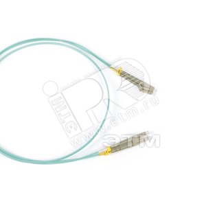 Патч-корд оптический MM 50/125(OM3) LC-LC duple LSZH 5 м