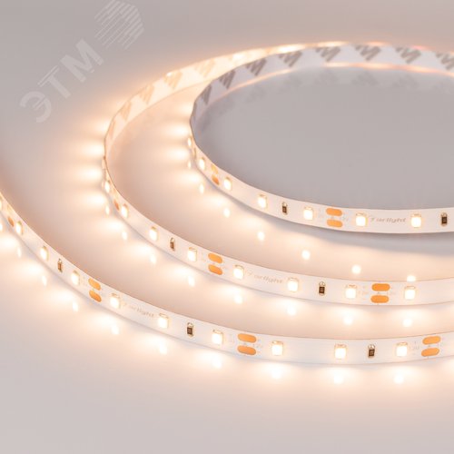Лента светодиодная 4.8 Вт/м 12В 3000K IP20 60LED/м RT-A60-8-11mm SMD 2835 5 м