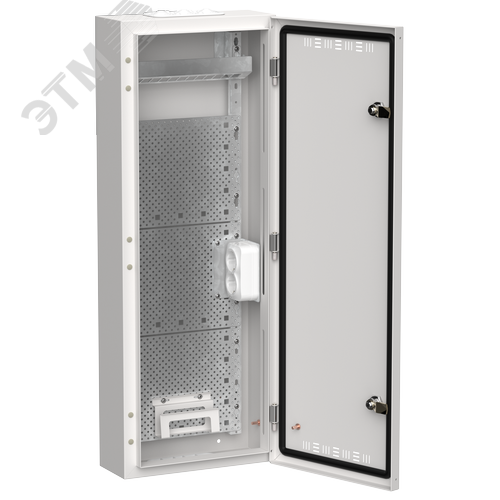 TITAN 5 Корпус мультимедиа ЩРн-60 (1х60) 835х310х140мм IP30 белый IEK