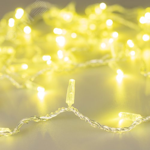 Гирлянда светодиодная декоративная ARD-STRING-CLASSIC-10000-CLEAR-100LED-STD Gold 230V, 7W ARDCL, IP65