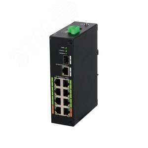 Коммутатор неуправляемый 8 портовRJ45 10 100 1000 Мб/с  PoE 120Вт