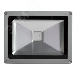 Светильник светодиодный ДО-20Вт PFL-20W/RGB-RC/GR
