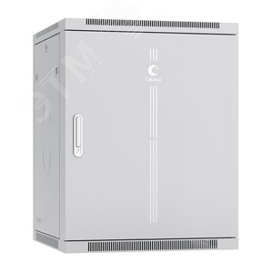Шкаф телекоммуникационный настенный разобранный 19д 15U 600x600x769mm (ШхГхВ) дверь металл
