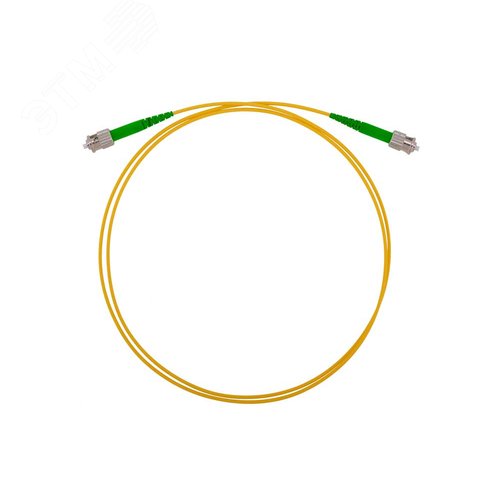 Патч-корд оптический ШОС-SM/2.0 мм-FC/APC-FC/APC-1.0м