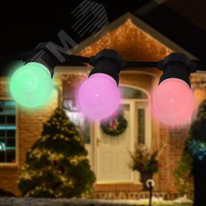 Гирлянда Белт Лайт набор 3 м, ERABL-MK3 10 RGB LED (шаг 30 см), мультиколор, динамич.режим