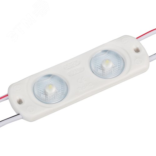 Модуль герметичный CRAFT-2835-2-12V White 170deg 56х175mm 0.8W IP65 закрытый