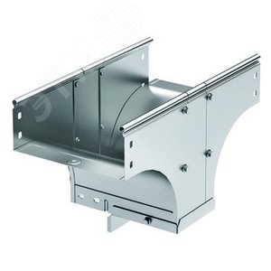 Ответвитель TDSR Т-образный вертикальный переходник 500/300 в комплекте с крепежными элементами и соединительными пластинами