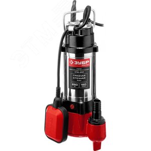 Насос фекальный НПФ-250 ЗУБР, 250 Вт