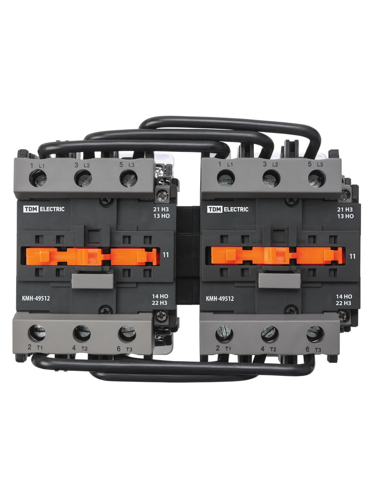 Контактор КМН-39532 реверс 95А 400В/АС3 2НО; 2НЗ TDM