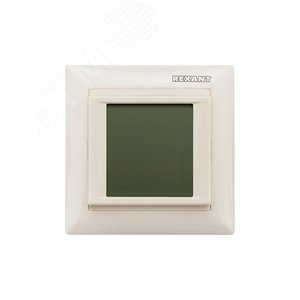 Терморегулятор сенсорный RX-419B, бежевый. совместим с Legrand серии Valena, REXANT