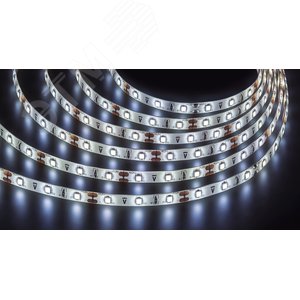 Лента светодиодная 4.8Вт/м 12В 6000К IP65 60LED/м NLS-3528 5м
