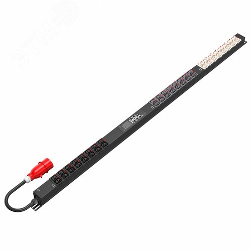 Блок распределения питания PDU P-series 0U-MI-3P16A-SMB-24C13-24C39-UL-3M-IEC309