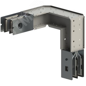 Секция магистральная  смены направления ШМА-5 1600А IP55 AL 3P+N(100%)+PE (корпус)  в пространстве правая ШМА 5.10.1600.29