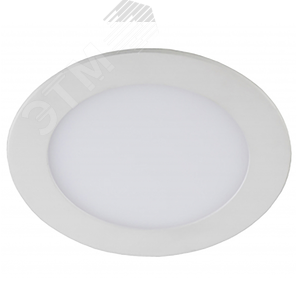 Светильник светодиодный встраиваемый LED 1-16-6K круглый 16Вт 6500К