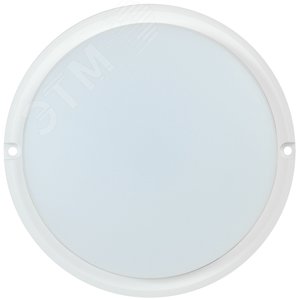 Светильник светодиодный ДПО 4001 8Вт IP54 4000K круг белый пластик IEK