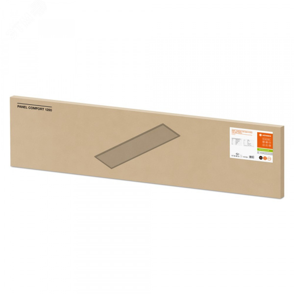 Панель светодиодная ДВО-33Вт 1200х300 4000K 4320Лм CRI80 IP40/IP20 DALI UGR<19 белый Comfort