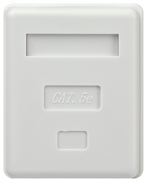 Розетка компьютерная RJ-45 категория 5е экранированная 1-порт упаковка 40 шт.
