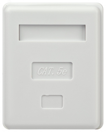 Розетка компьютерная RJ-45 категория 5е экранированная 1-порт упаковка 40 шт.