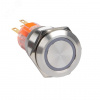 Кнопка S-Pro67 19 мм с фикс. с зеленой подсв. 24В PROxima