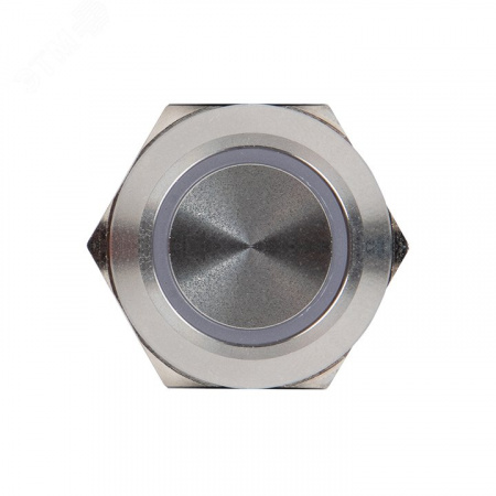 Кнопка S-Pro67 19 мм с фикс. с зеленой подсв. 24В PROxima