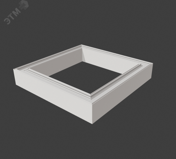 Светильник светодиодный ДСО-60Вт 3000К X-Line квадрат рассеиватель опал, белый
