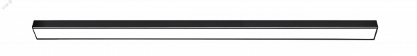 Светильник светодиодный ДПО-02 50Вт 4000К 5000Лм IP40 черный для реечных потолков JazzWay