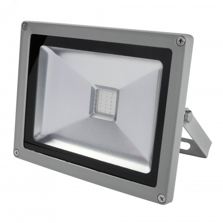 Светильник светодиодный ДО-20Вт PFL-20W/RGB-RC/GR
