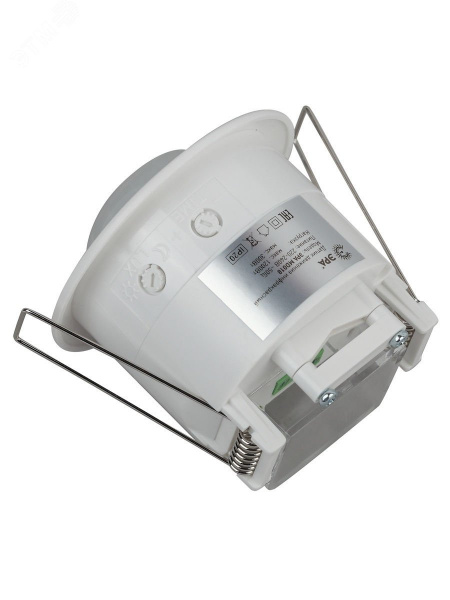 Датчик движения белый 1200Вт IP20 360гр 6М (50/1050) MD 018