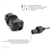 Проектор LED Падающий снег мультирежим холодный свет, 220V, IP44 ENIOP-03