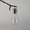 Светильник уличный Груша сталь на солнечной батарее 7,5x7,5x15 см 1 LED ERASF23-27 ЭРА